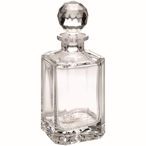 SQUARE SPIRIT DECANTER 0.8 LTR - 9.5in