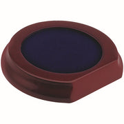 ROUND WOODEN BASE - (76mm RECESS) 4.5in