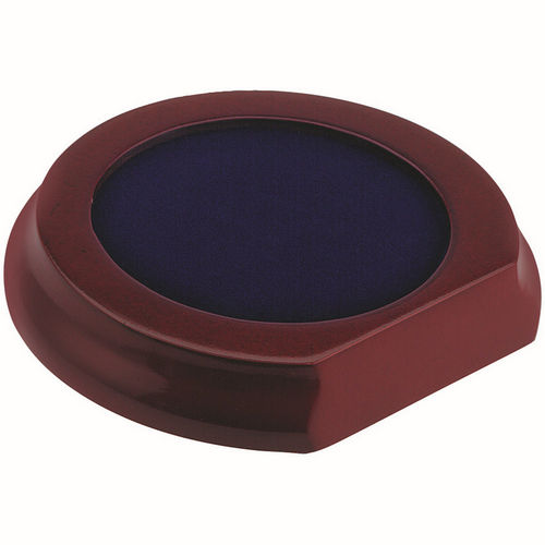 ROUND WOODEN BASE - (76mm RECESS) 4.5in
