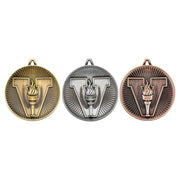Victory Torch Deluxe Medal - 60mm by Legacy Outfitters
