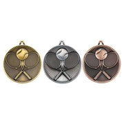 Tennis Deluxe Medal - 60mm by Legacy Outfitters