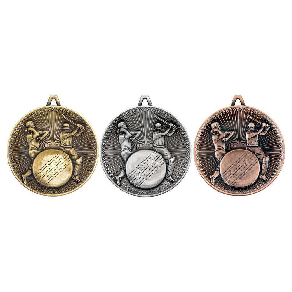 Cricket Deluxe Medal - 60mm by Legacy Outfitters