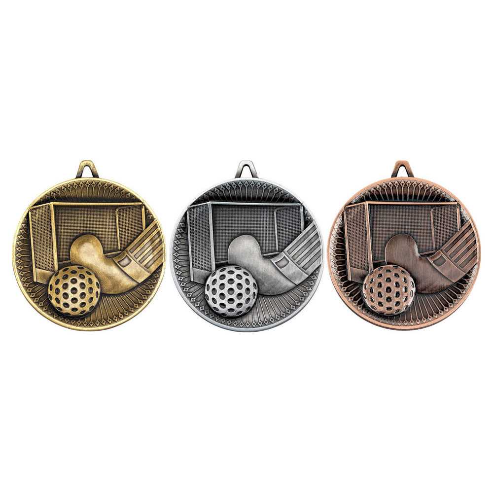 Hockey Deluxe Medal - 60mm by Legacy Outfitters