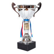 Heritage Victory Cup Silver Trophy by School Badges UK