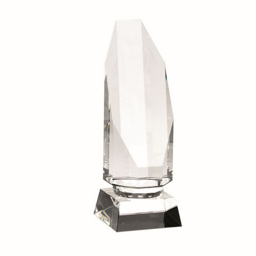 Clear Glass Column On Base - 152mm by Legacy Outfitters