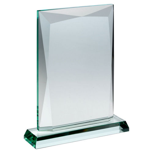 Jade Glass Chunky Rectangle Plaque (19mm Thick) - 203mm by Legacy Outfitters