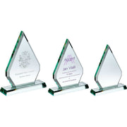 Jade Glass Chunky Diamond Plaque (19mm Thick) by Legacy Outfitters
