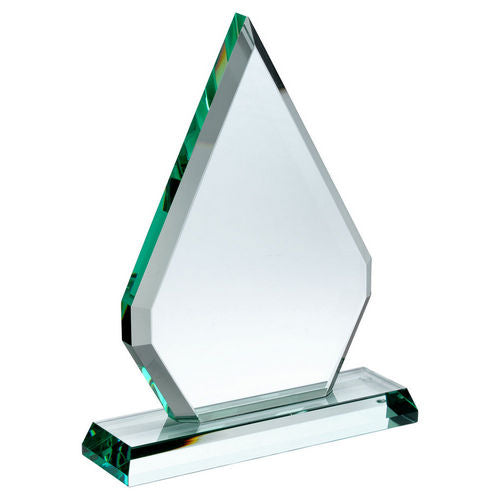 Jade Glass Chunky Diamond Plaque (19mm Thick) - 203mm by Legacy Outfitters