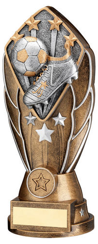 Bz/Silv Diamond Column + Football Disc & Plate (1in Cen) - 171mm by Legacy Outfitters
