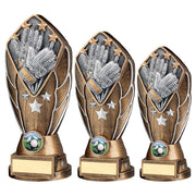 Bz/Silv Diamond Column + Goalkeeper Disc & Plate (1in Cen) by Legacy Outfitters
