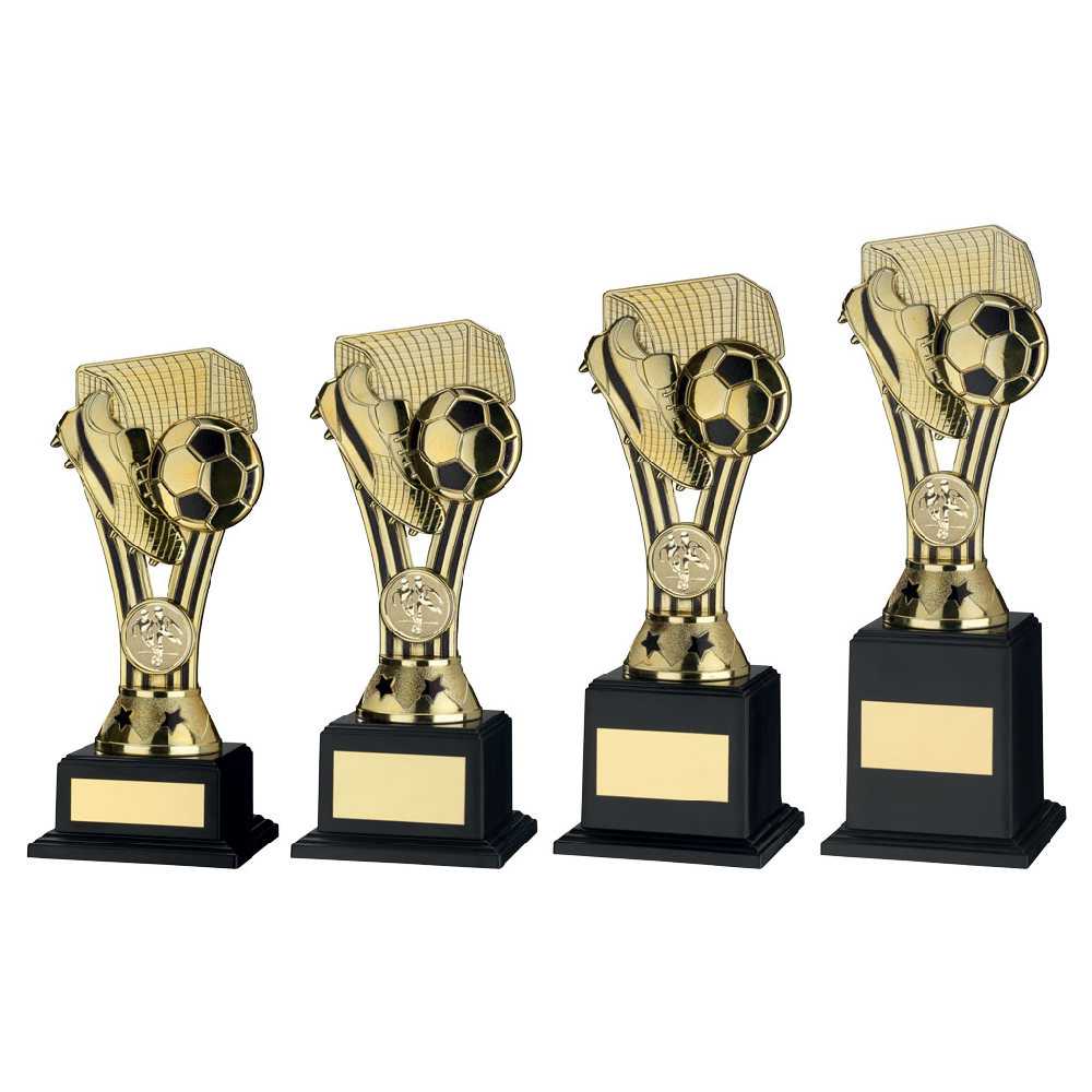 Gold/Black Plastic Wembley Figure On Filled Base (1in Cen) by Legacy Outfitters
