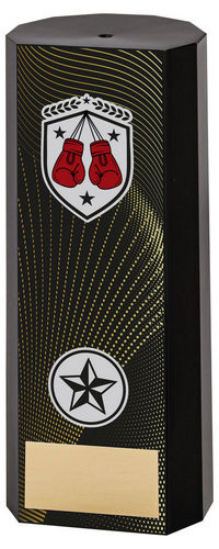 Black Plastic Filled Column Boxing (1in Cen) - 152mm by Legacy Outfitters