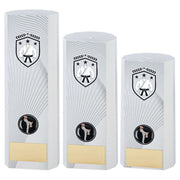 White Plastic Filled Column Martial Arts (1in Cen) by Legacy Outfitters
