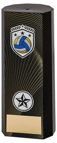Black Plastic Filled Column Netball (1in Cen) - 152mm by Legacy Outfitters