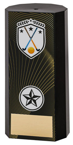 BLACK PLASTIC FILLED COLUMN HOCKEY (1in CEN)