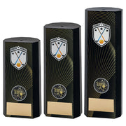 BLACK PLASTIC FILLED COLUMN HOCKEY (1in CEN)