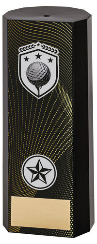 Black Plastic Filled Column Golf (1in Cen) - 152mm by Legacy Outfitters