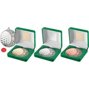 Green Velvet Box And 70mm Golf Medal by Legacy Outfitters