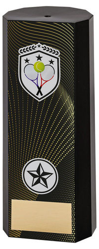 Black Plastic Filled Column Tennis (1in Cen) - 152mm by Legacy Outfitters