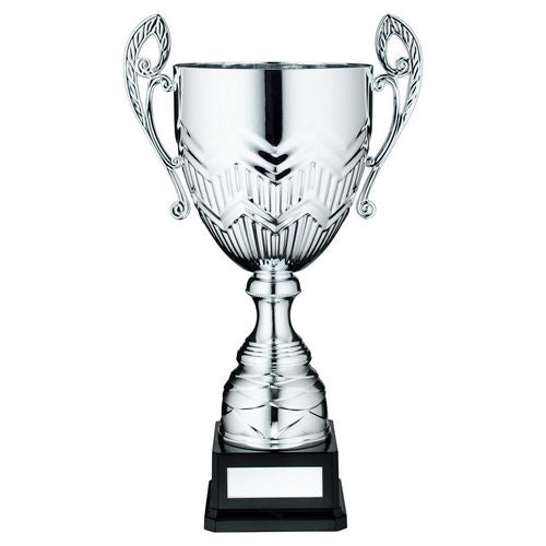 Silver Bullet Bowl With Handles Assembled Trophy And Plate - 279mm by Legacy Outfitters