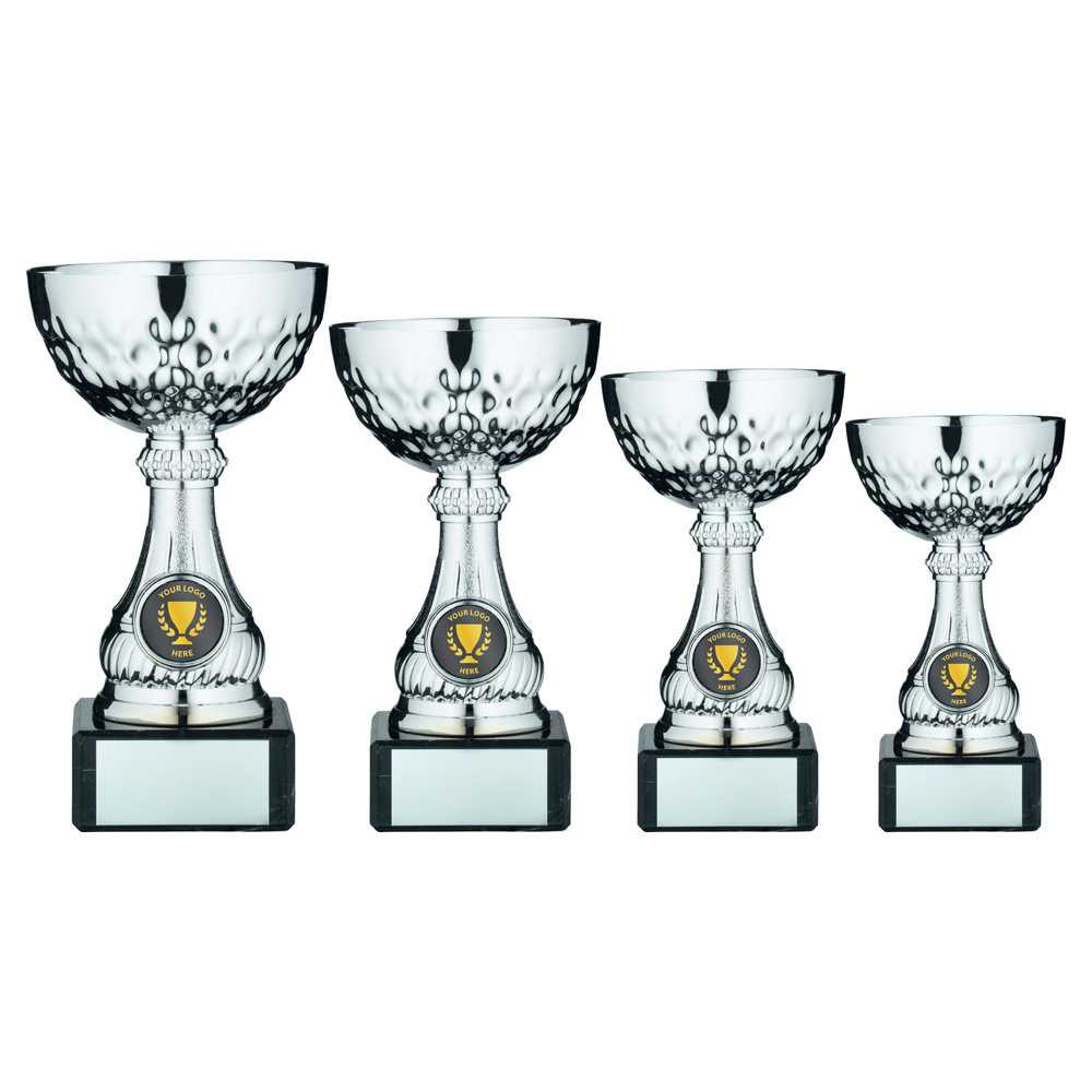 Silv Mini Assembled Trophy Cup With Plate (1in Centre) by Legacy Outfitters