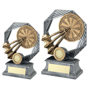 Brz/Gold/Pew Darts Octagon Series With Centre (1in Centre) by Legacy Outfitters