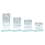 Jade/Silver Glass With Darts Insert And Plate by Legacy Outfitters