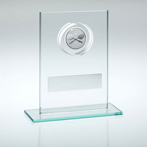 Jade/Silver Glass With Squash Insert And Plate - 83mm by Legacy Outfitters