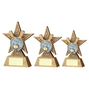 Brz/Pew/Gold Table Tennis Star Line Series With Plate by Legacy Outfitters