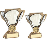 Brz/White/Silver Cooking Mini Cup With Plate (1in Centre) by Legacy Outfitters