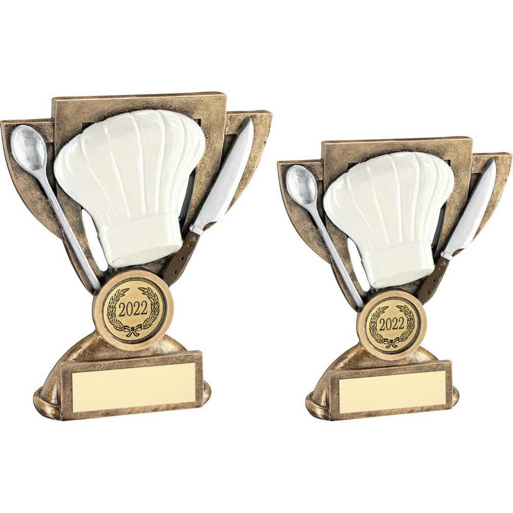 Brz/White/Silver Cooking Mini Cup With Plate (1in Centre) by Legacy Outfitters
