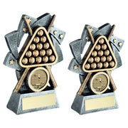 Pew/Gold Pool/Snooker Star Spiral With Plate (1in Centre) by Legacy Outfitters
