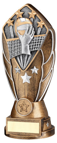 Bz/Silv Diamond Column + Volleyball Disc & Plate (1in Cen) - 171mm by Legacy Outfitters