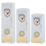 White Plastic Filled Column Cricket (1in Cen) by Legacy Outfitters
