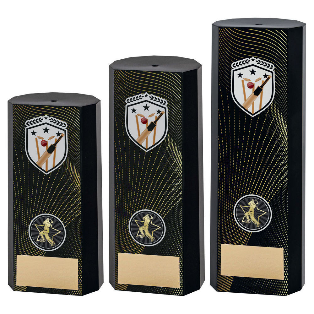 Black Plastic Filled Column Cricket (1in Cen) by Legacy Outfitters