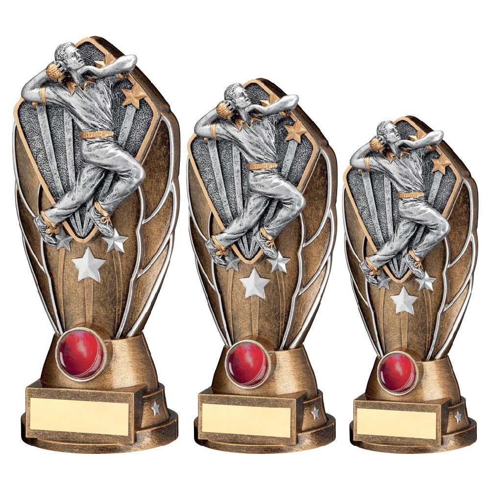 Bz/Silv Diamond Column + Cricket Bowler Disc & Plate (1in Cen) by Legacy Outfitters