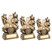 Brz/Gold Shooting Star Series Cricket With Plate (1in Centre) by Legacy Outfitters