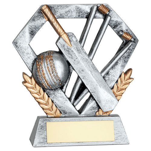 PEW/GOLD CRICKET MINI DIAMOND WITH PLATE - 4in