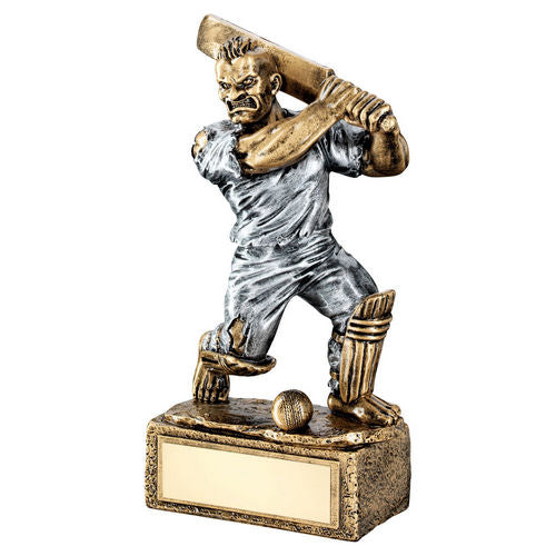 BRZ/PEW CRICKET BEASTS FIGURE WITH PLATE -    6.75in