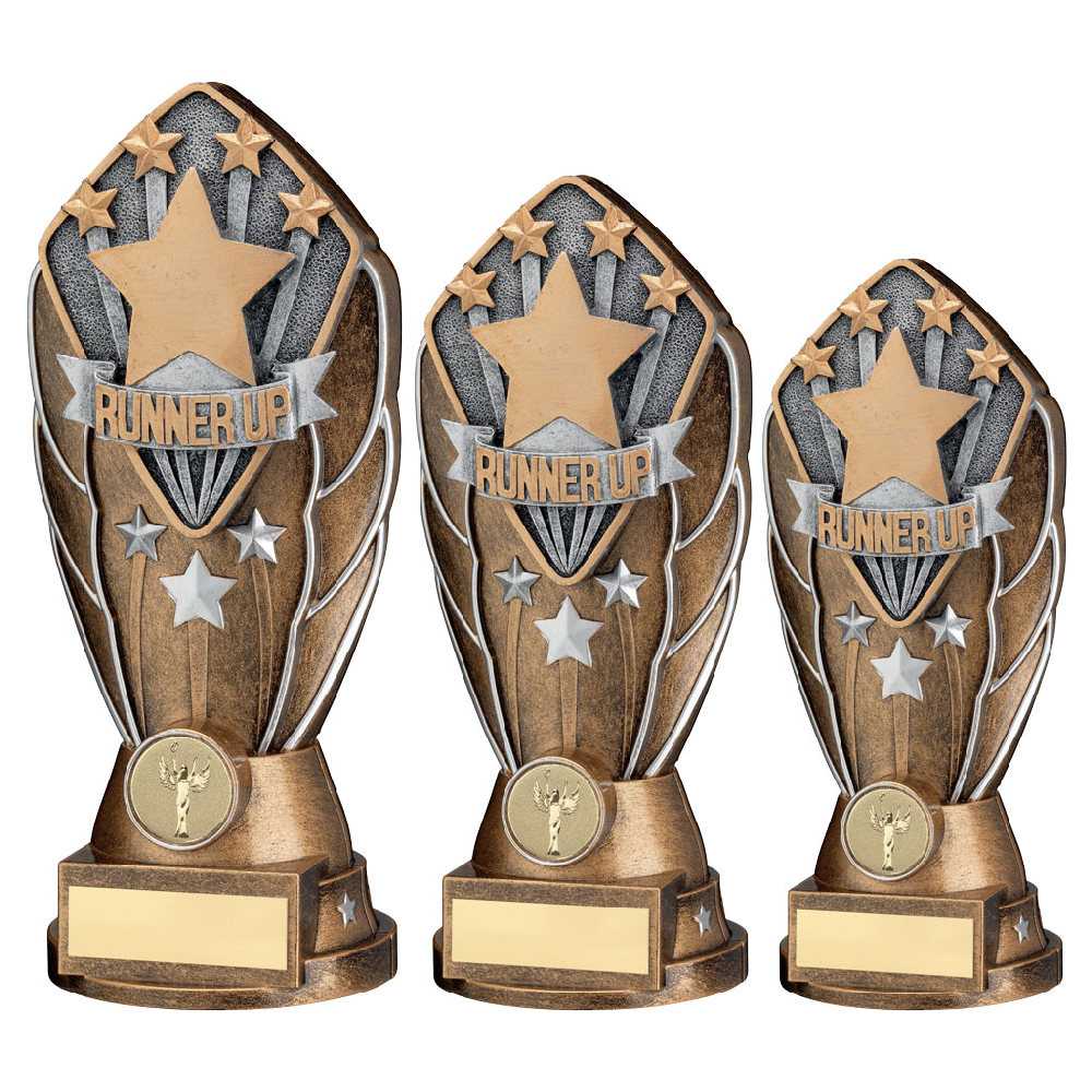 Bz/Silv Diamond Column + Runner Up Disc & Plate (1in Cen) by Legacy Outfitters