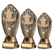 Bz/Silv Diamond Column + Stars Disc & Plate (1in Cen) by Legacy Outfitters