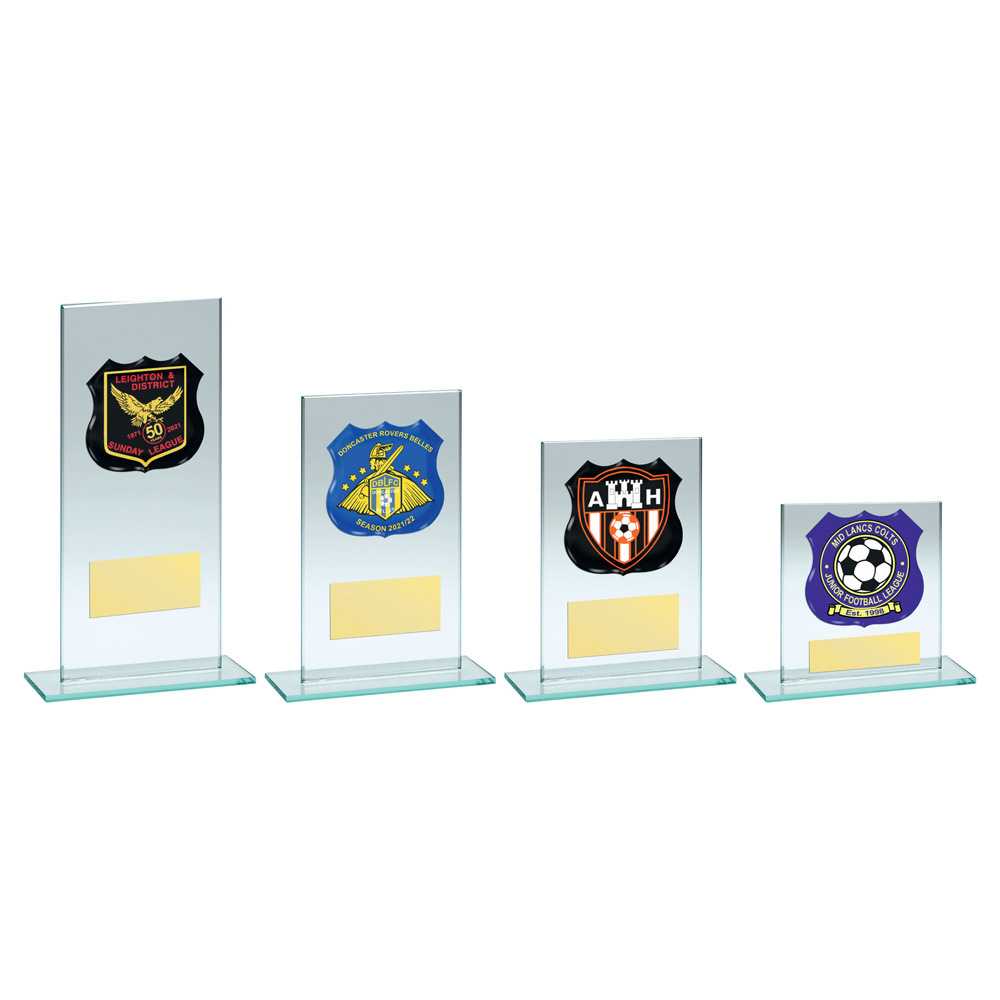 Jade Glass Plaque With Plate (Requires Sp Shield) by Legacy Outfitters