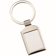 METAL RECTANGLE KEYRING - 1.5in