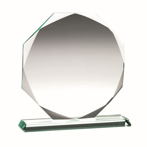 Jade Glass Octagon (10mm Thick) - 146mm by Legacy Outfitters