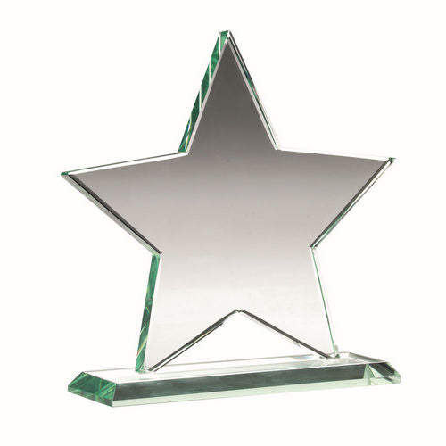 Jade Glass Star (10mm Thick) - 133mm by Legacy Outfitters