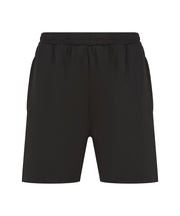 Knitted shorts with zip pockets