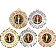 Wreath Medal (1in Centre) - 50mm by Legacy Outfitters