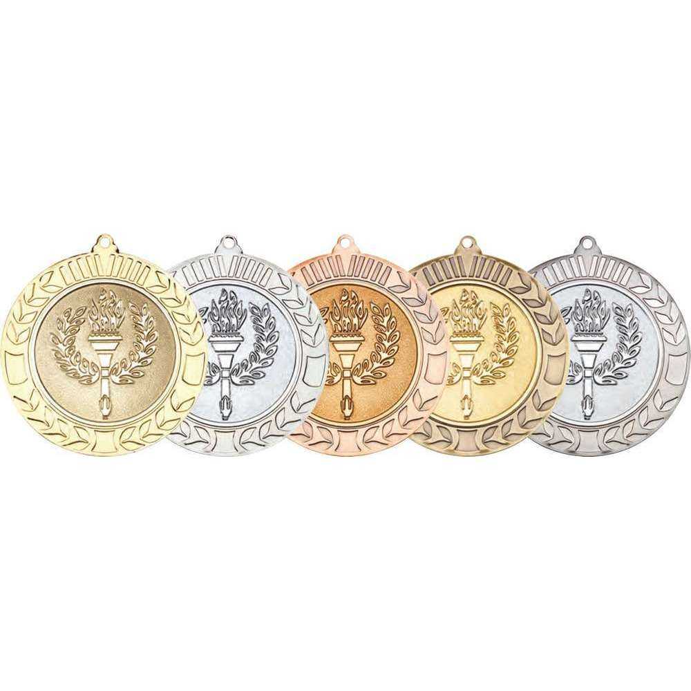 Wreath Medal (2in Centre) - 70mm by Legacy Outfitters