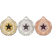 Tudor Rose Medal (1in Centre) - 50mm by Legacy Outfitters