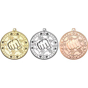 Martial Arts Tri Star Medal - 50mm by Legacy Outfitters